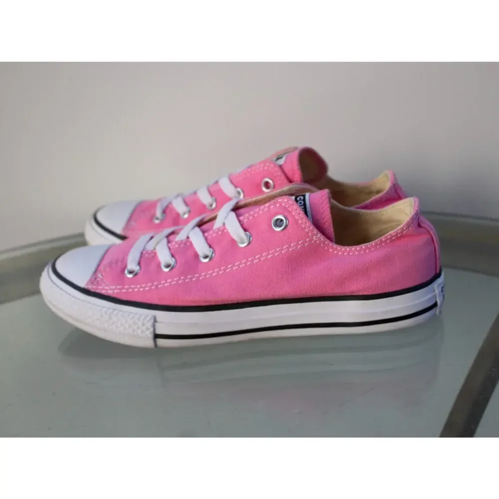 Converse Chuck Taylor All Star Ox 3J238 Pink Girl Shoe Canvas Low Top Youth sz 3